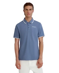 Karl Lagerfeld Paris Men's Short-Sleeve Polo Shirt