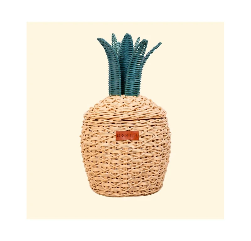 Momiji Pineapple Handcrafted Rattan Storage Basket