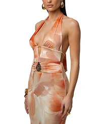 Jluxlabel Women's Blossom Print Maxi Dress