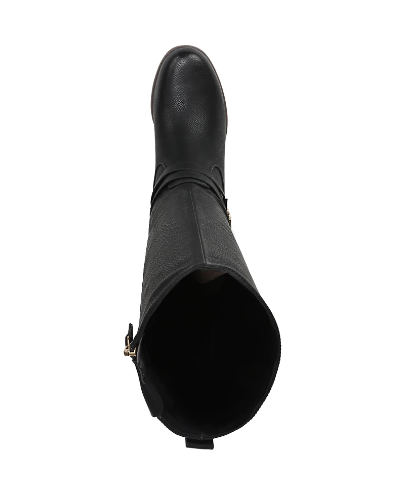 Dr. Scholl's Women's Ivy Zip Tall Round Toe Boots