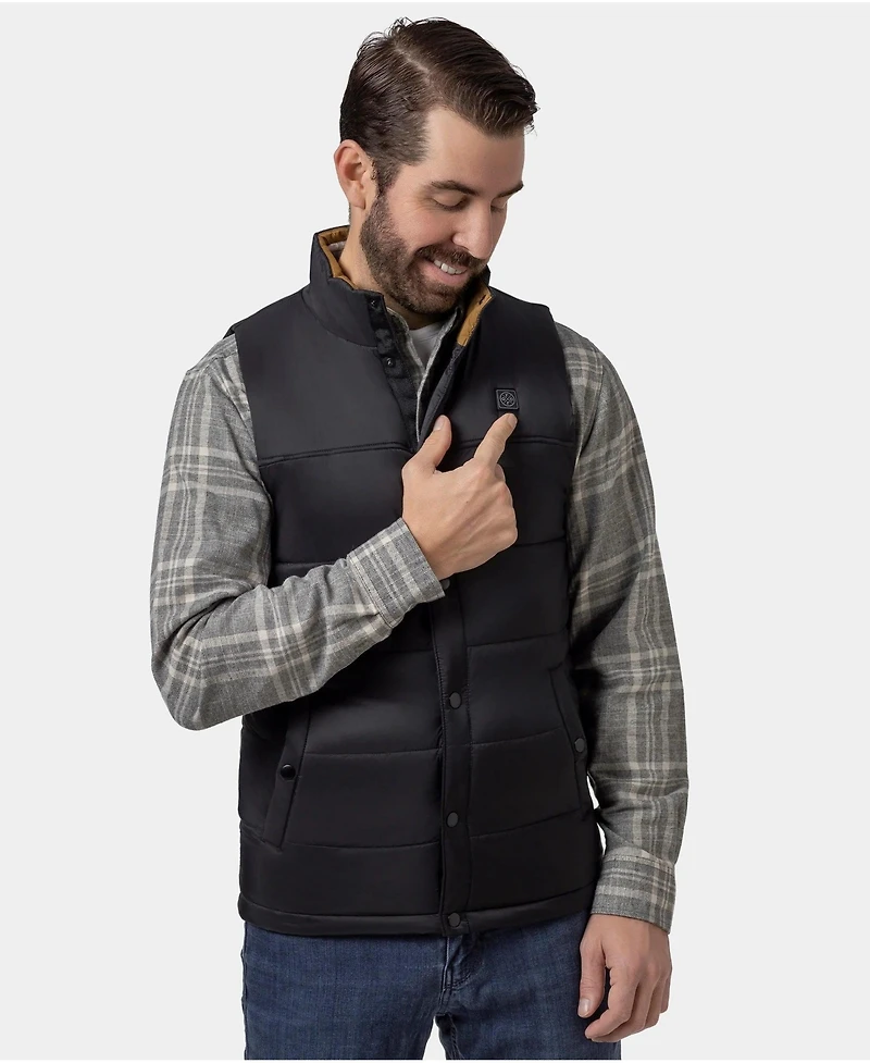 ororo Men's PuffLyte 3-Zone Heated Lightweight Vest