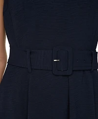 Calvin Klein Women's Crew Neck Midi Dress