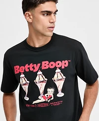 Mode of One Men's Relaxed-Fit Betty Boop Ice Cream Graphic T-Shirt, Macy's Exclusive