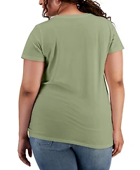 Aveto Plus Basic Crewneck Short-Sleeve T-Shirt