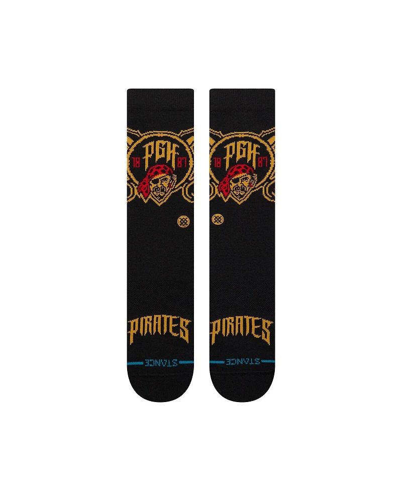 Stance Men's and Women's Black Pittsburgh Pirates 2026 City Connect Crew Socks