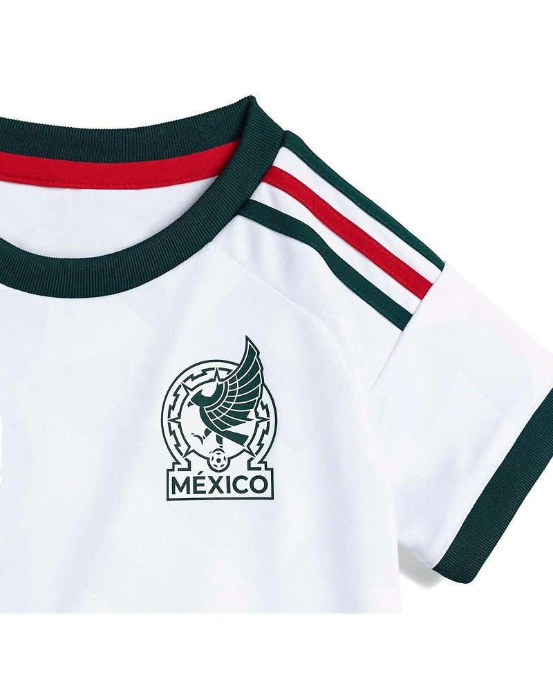Adidas Baby Boys and Girls White Mexico National Team Fifa x World Cup Away 2026 Replica Jersey