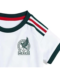 Adidas Baby Boys and Girls White Mexico National Team Fifa x World Cup Away 2026 Replica Jersey