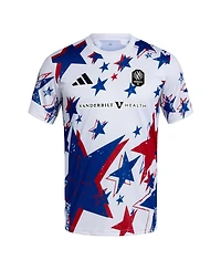 Adidas Men's White Nashville Sc 2026 Americana Pre-Match Jersey