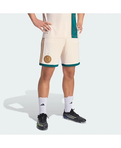 Adidas Men's Beige Atlanta United Fc 2026 On-Field Authentic Shorts