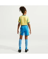 Nike Big Boys and Girls Blue Brazil National Team 2026 Home Stadium Replica Shorts