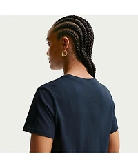 Nike Women's Blue England National Team Crest T-Shirt