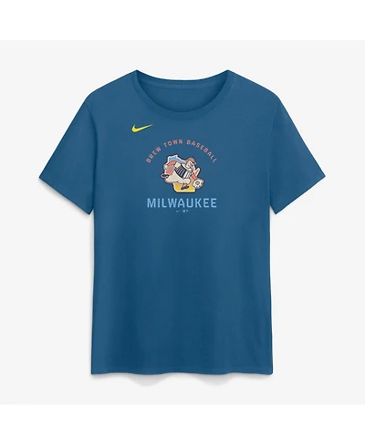 Nike Women's Blue Milwaukee Brewers 2026 City Connect Arch T-Shirt
