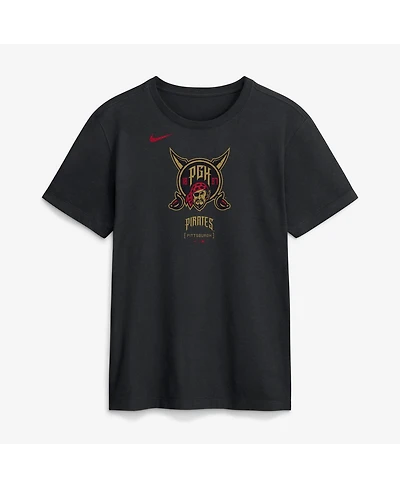 Nike Men's Black Pittsburgh Pirates 2026 City Connect Large Logo T-Shirt