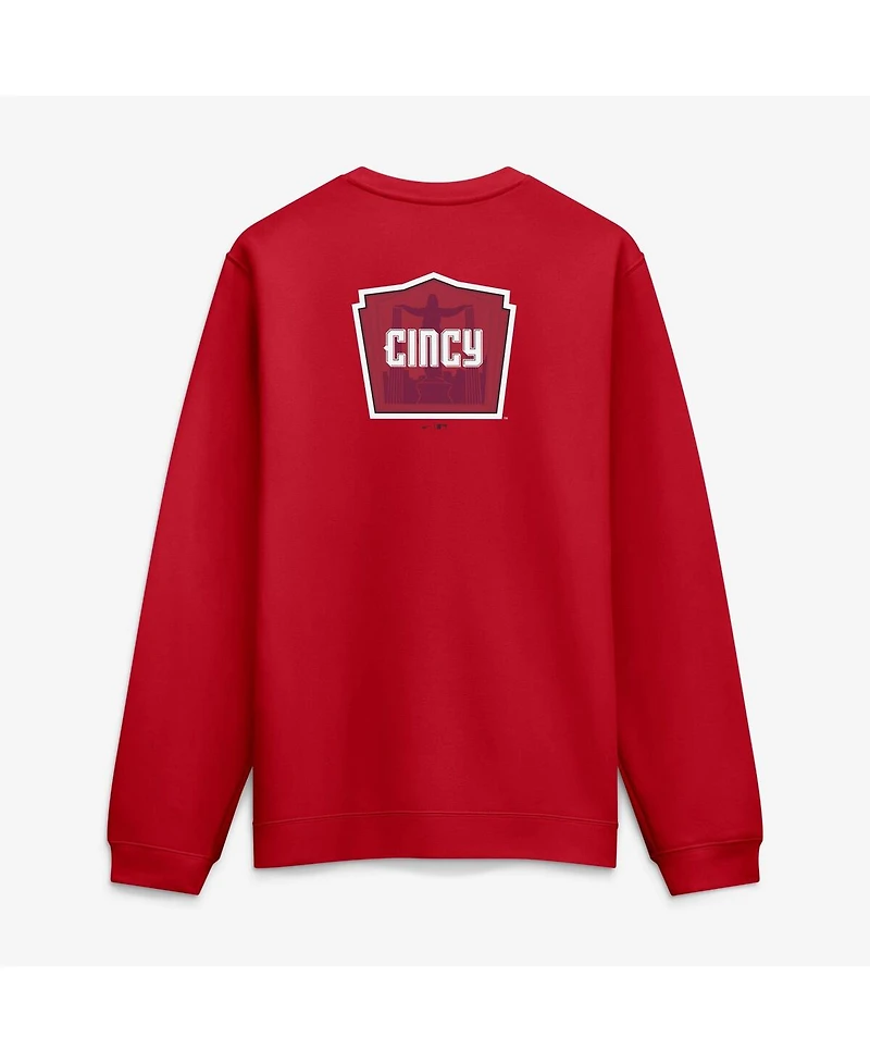 Nike Men's Red Cincinnati Reds 2026 City Connect Club 2-Hit Sweatshirt