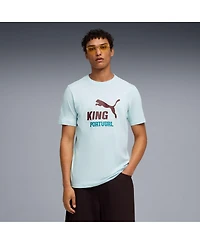 Puma Men's Mint Portugal National Team King Logo T-Shirt