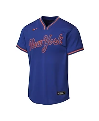 Nike Big Boys and Girls Francisco Lindor Royal New York Mets Alternate Replica Jersey