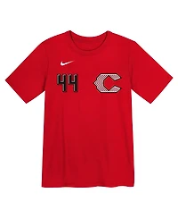 Nike Preschool Elly De La Cruz Red Cincinnati Reds 2026 City Connect Name Number T-Shirt