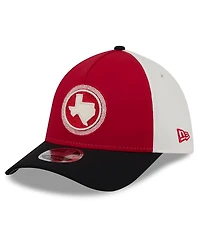 New Era Men's Red/Black Texas Rangers 2026 City Connect M-Crown A-Frame 39THIRTY Flex Hat