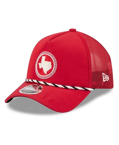 New Era Men's Red Texas Rangers 2026 City Connect Apex 9FORTY Adjustable Hat