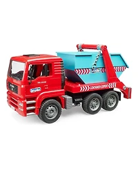 Bruder 1/16 Man Tga Skip Loader Container Truck