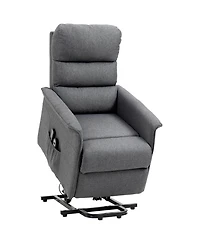 Boyel Living Electric Power Lift Recliner Chair for Elderly Fabric Chair with Remote Control