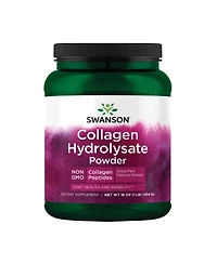 Swanson High Plains Collagen Hydrolysate Powder Hair, Skin, Nails and Joint Health, Bones, Tissue and Cartilage Support, 1 lb