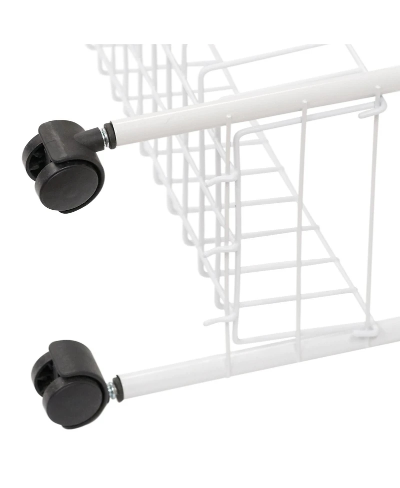 Household Essentials Slimline 3-Shelf Utility Cart