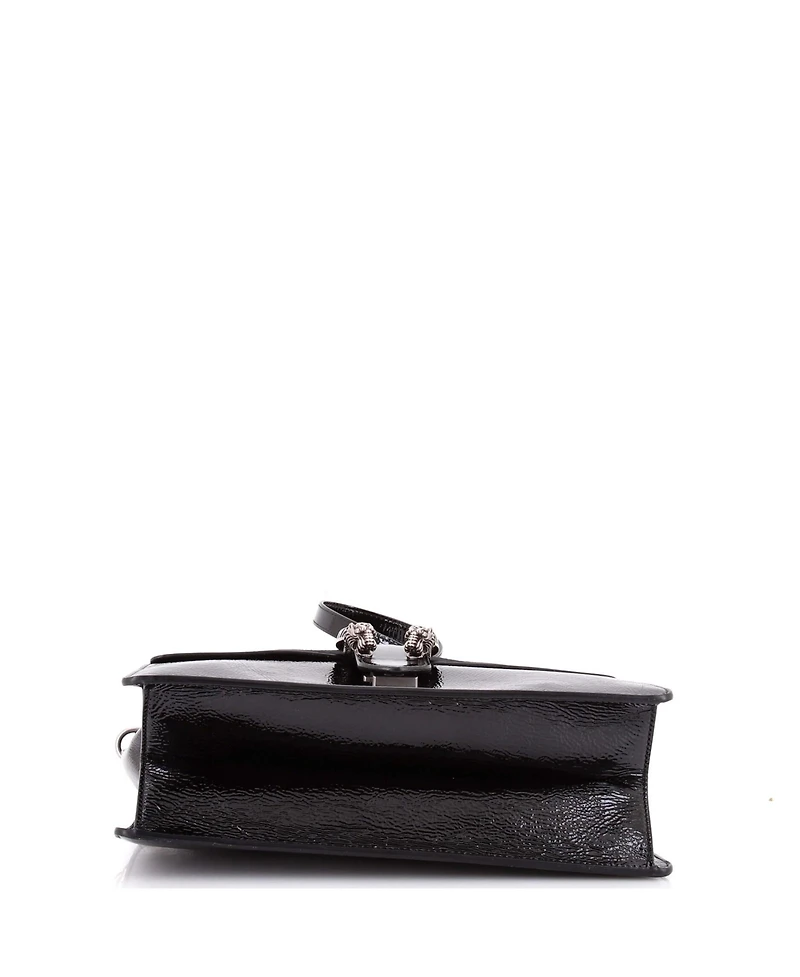 Pre-Owned Gucci Medium Dionysus Convertible Top Handle Bag Patent