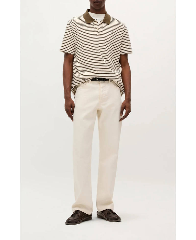 Scalpers Men's Summer Stripes Polo Shirt