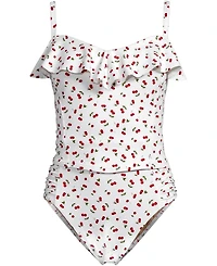 Lands' End Women's Ruffle Midkini Set