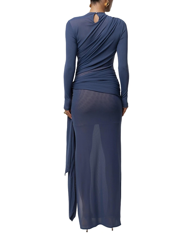 Jluxlabel Women's Heatwave Mesh Maxi Dress