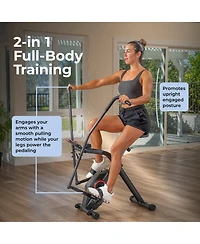 Sunny Health & Fitness Smart Total Body X-Bike