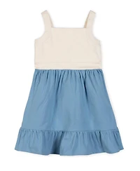 Hope & Henry Toddler Girls and Organic Knit Tank Sundress with Flounce