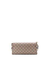 Pre-Owned Gucci Small Luce Shoulder Bag Optical Gg Printed Leather