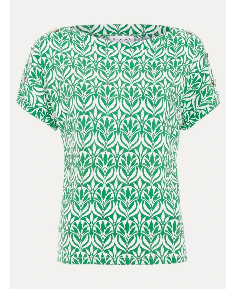 Phase Eight Women's Suzie Short Sleeve Boat Neck Top
