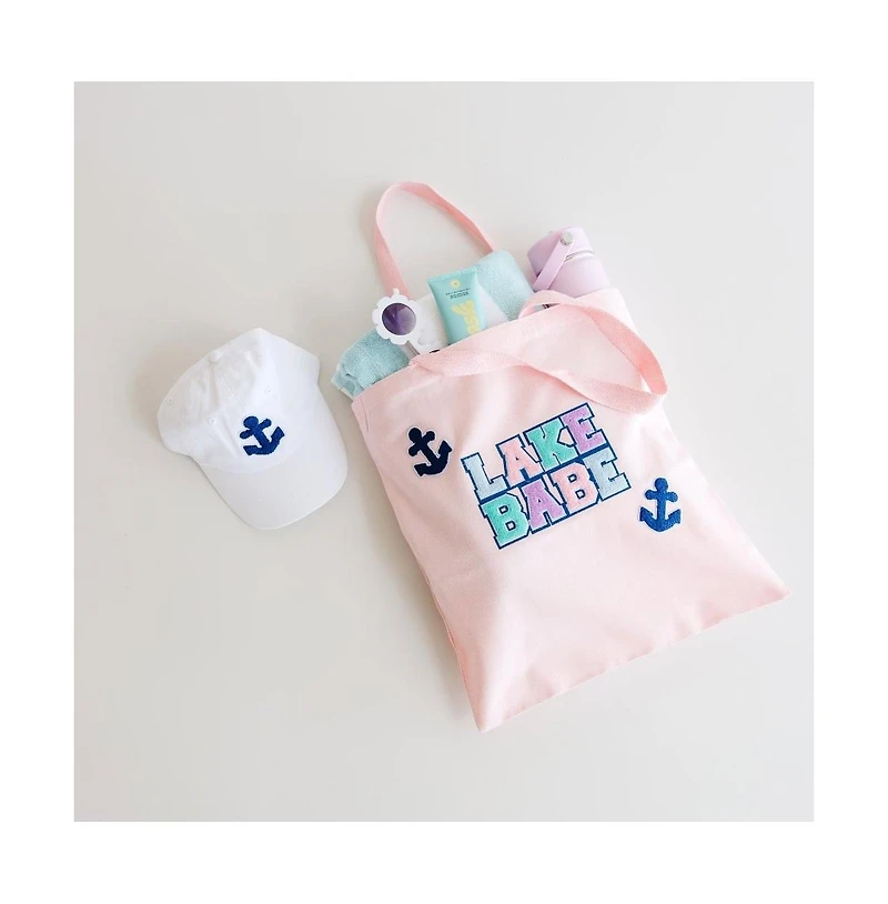 Sweet Wink Lake Babe Patch Tote