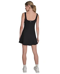 Dkny Sport Women's Balance Compression Skater Dress