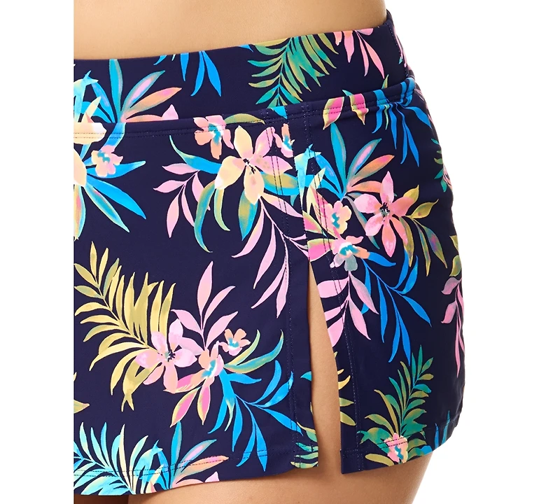 Island Escape Women's Lux Printed Pull-On Skirtini Bottoms, Macy's Exclusive