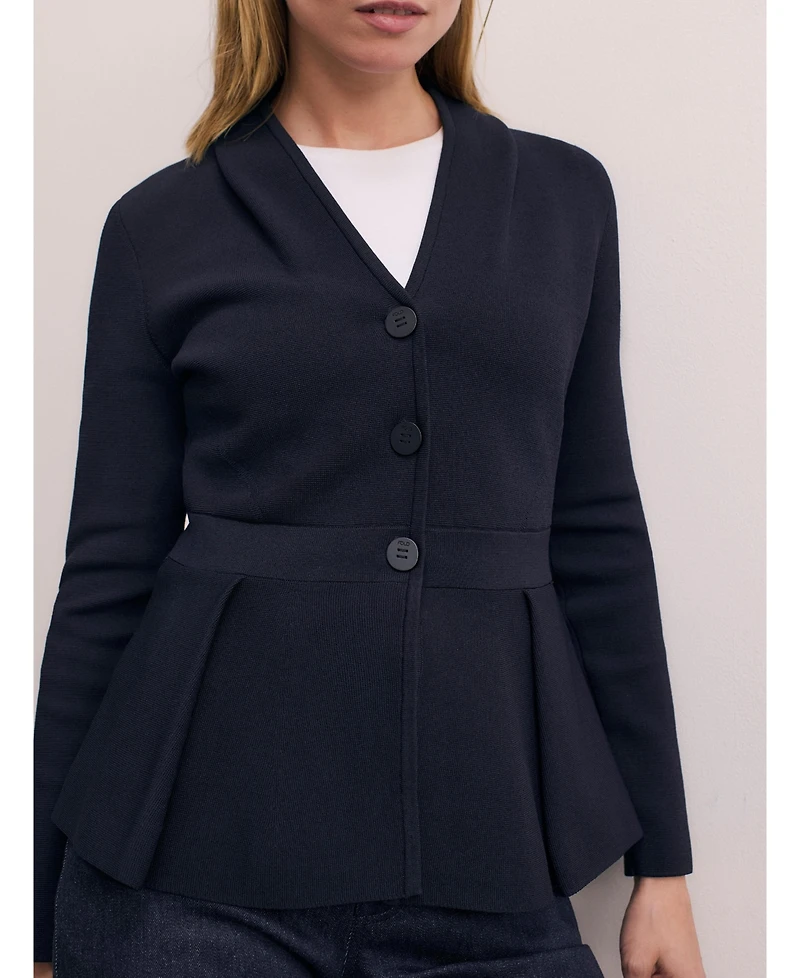 The Fold Women's Corato Sculpt Knit Jacket