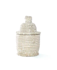 African Modern, Lidded Tower Basket