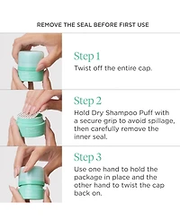 Briogeo Style + Treat Dry Shampoo Puff, 0.53 oz.