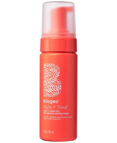 Briogeo Style + Treat Yuzu + Plum Oil Full Miracle Styling Foam, 5 oz.