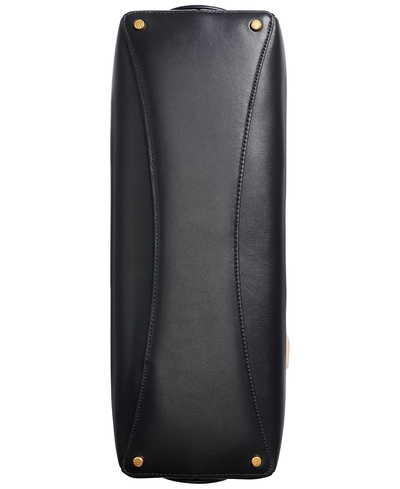 Donna Karan New York Leather Extra-Large Shoulder Handbag