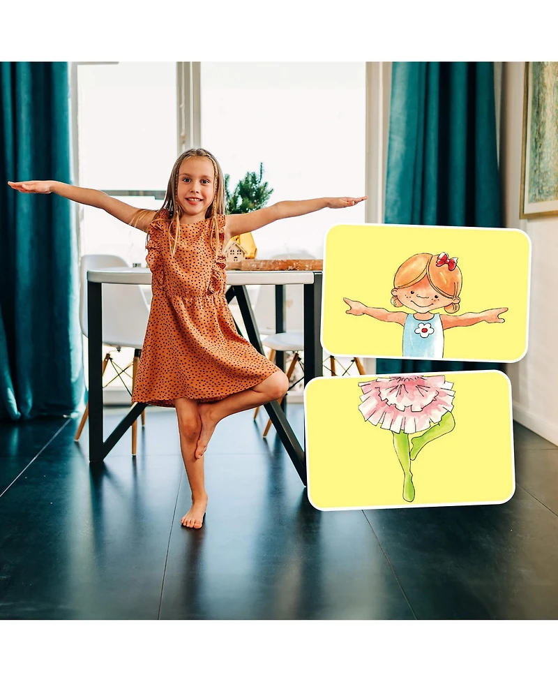 Haba Prima Ballerina Mini Game: Perfect Travel Games for Kids Ages 4-6, Ideal Ballerina Gifts and Fun Board Games for Kids