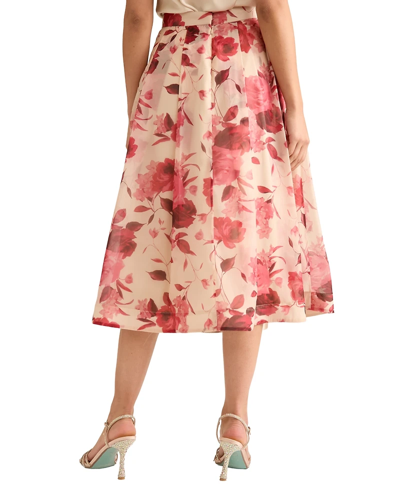 Muse Women's A-Line Midi Skirt