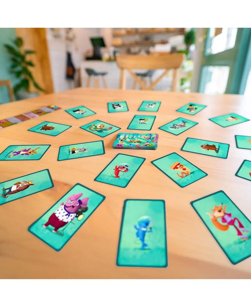 Haba Forest Festival Memory Game: Matching and Observation Family Games for Kids and Adults, Animal Rockstar Theme for Ages 4 and Up
