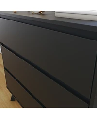 Max and Lily Solid Wood Scandinavian Drawer Dresser