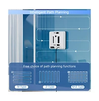 Topteng Smart Window Cleaning Robot – 3000Pa Suction, Auto And Remote Control