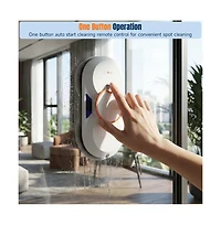 Topteng Window Cleaning Robot – 5600Pa Suction, Dual Spray, Dry/Wet Modes & Ups Backup