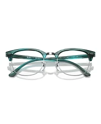 Ray-Ban Square Unisex Clubmaster Optics Eyeglasses, RB5154